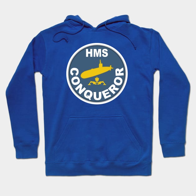 HMS Conqueror Hoodie by TCP